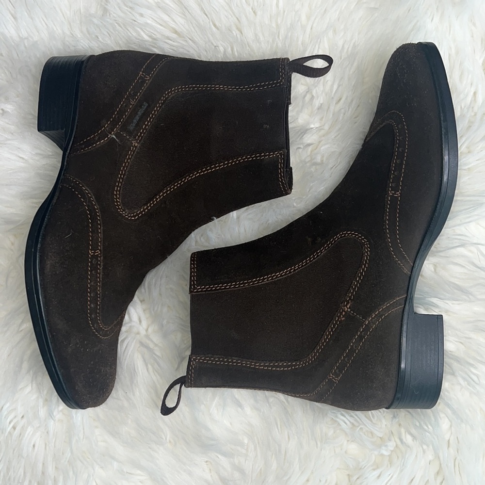 🔹 Stonefly Pull On Wingtip Suede Boot